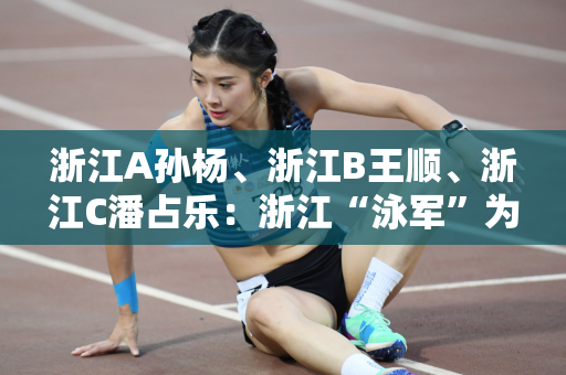 浙江A孙杨、浙江B王顺、浙江C潘占乐：浙江“泳军”为何如此强大？