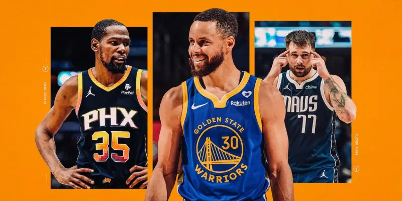 头衔：TA年度最佳球员分类：1A Antetokounmpo Jokic、Doncic、1B Curry、KD Embiid